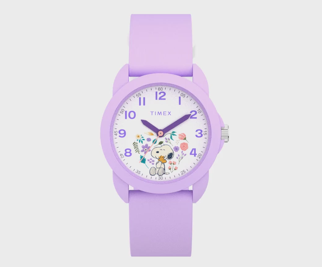 TW2Y51200 Reloj Timex Snoopy Spring infantil correa de resina