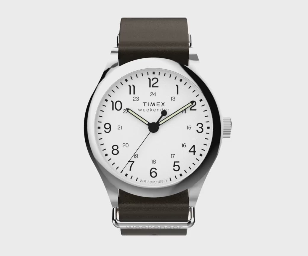 TW2Y35800 Reloj Timex Weekender de hombre pulsera de cuero
