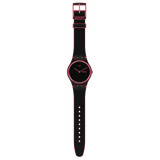 SO29P700 Reloj Swatch Minimal Line Pink unisex banda de caucho