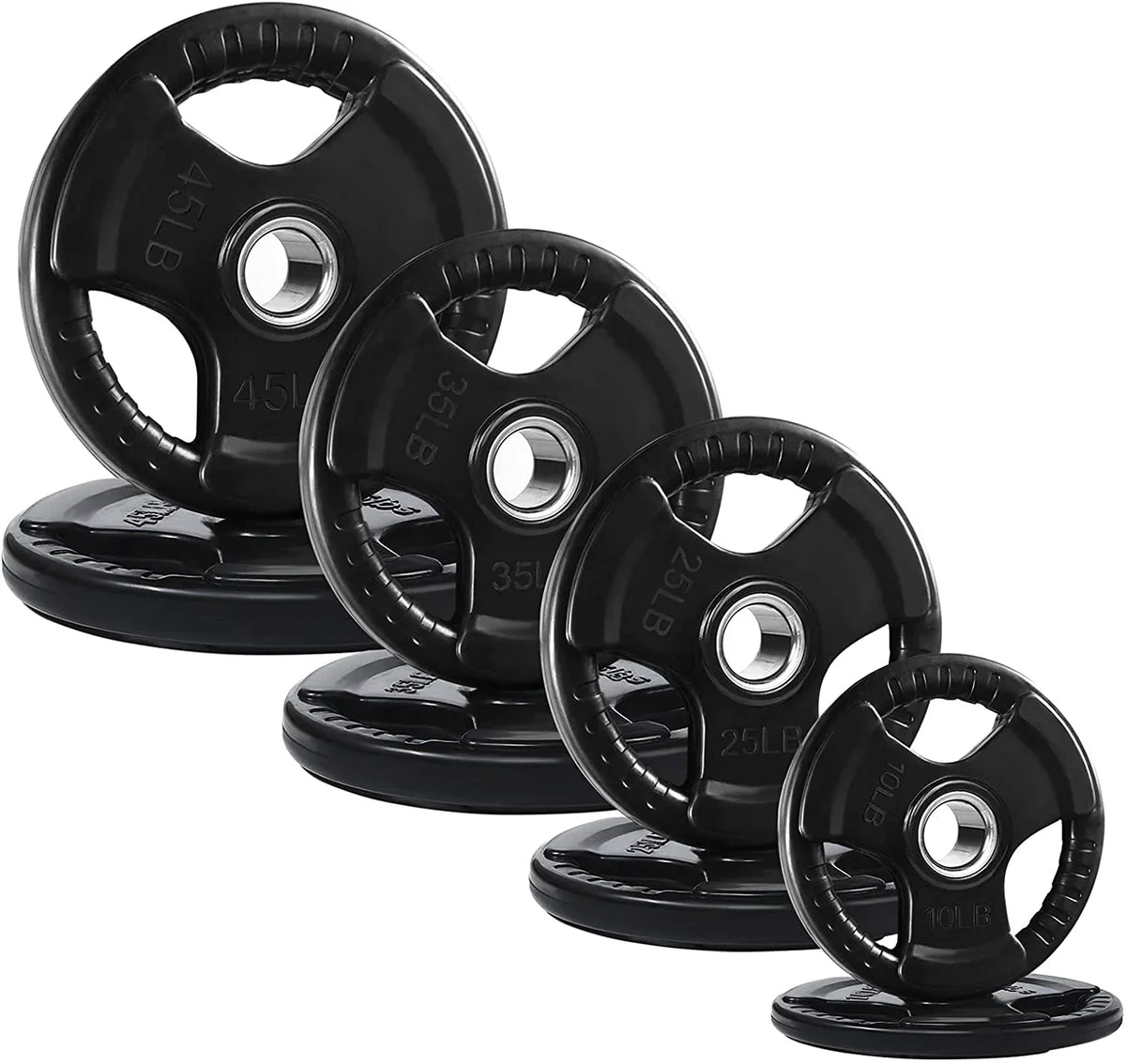 Discos de Peso Triple Agarre Q11 la libra TRIGRIP-TN